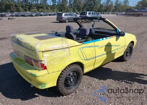 1991 Geo Metro Lsi Sprint Cl from USA, damaged, VIN JG1MR3367MK607993